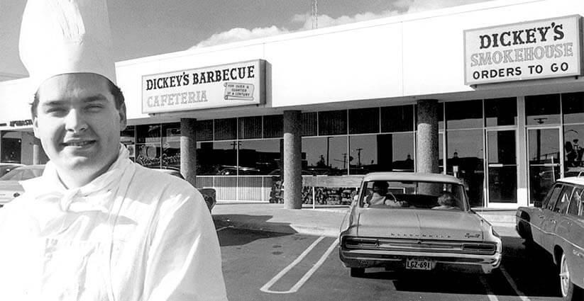 The first Dickeys Barbecue restaurant